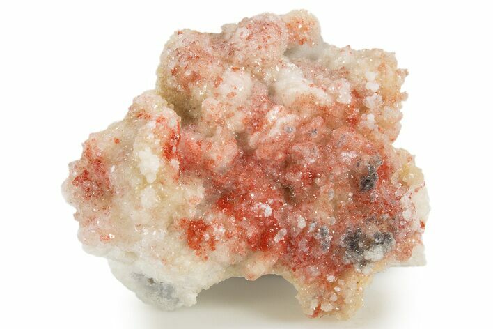 Vibrant-Red Cinnabar with Quartz - Cocineras Mine #319969